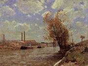 The Seine at Paris Victor Westerholm